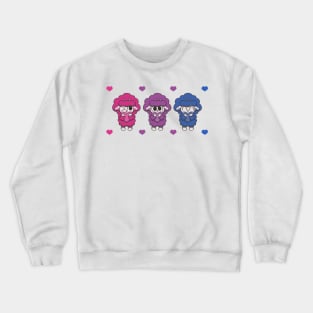 Bi Pride Sheep Crewneck Sweatshirt